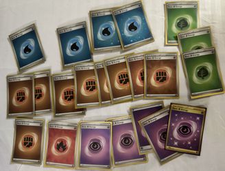 Holo Energy Cards Pokemon