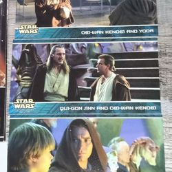 Star Wars Topps Episode 1 Trivia Trading Cards 