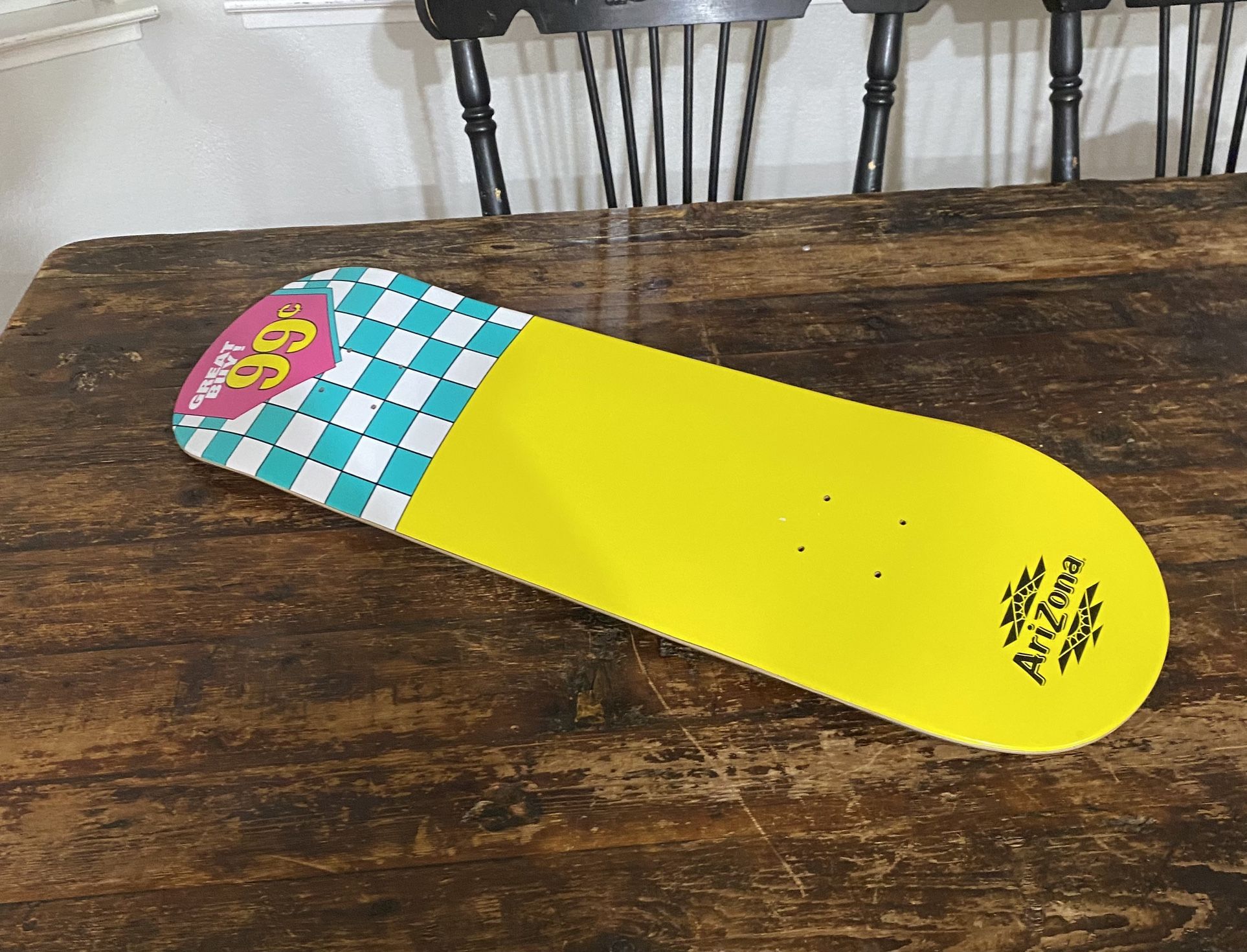RARE AriZona Tea Skateboard Deck