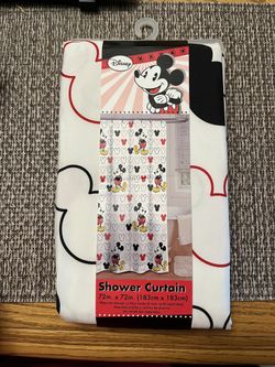 Mickey Mouse Shower Curtain 