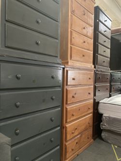 Jumbo Pine 5D Dressers