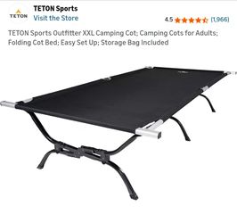Teton XXL Cot