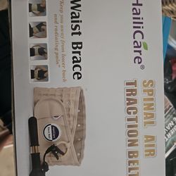 Spinal air traction belt