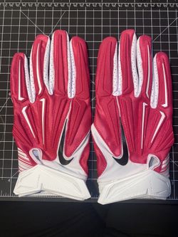 Football Gloves Nike Superbad Pink Gloves 3xl