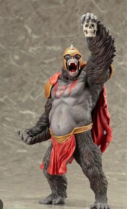 Gorilla Warrior Collectible Statue Figure