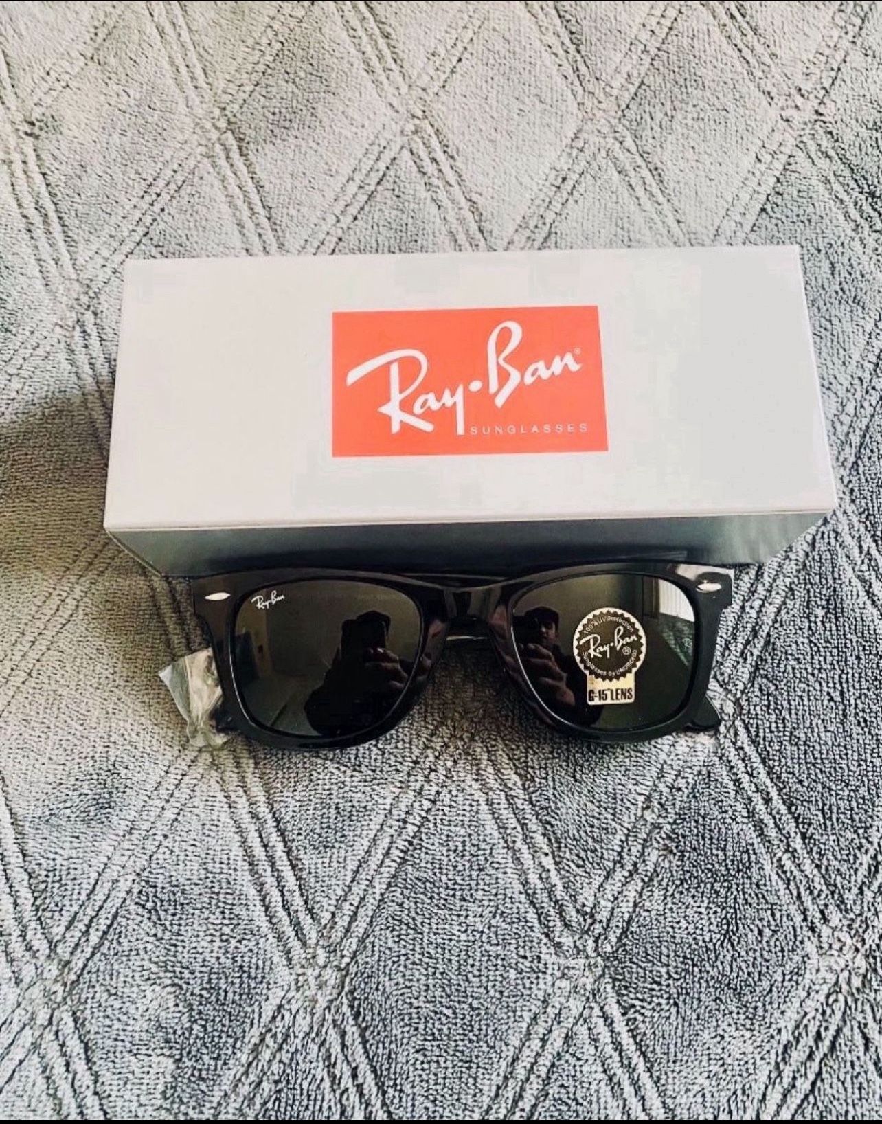 RayBan WAYFARER Sunglasses LARGE Frame AUTHENTIC