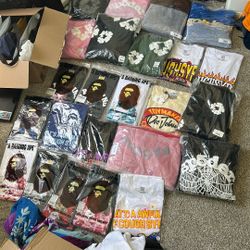 Denim Tears, Sp5der, Bape, Awful Lot Of Cough Syrup & Gallery Dept | All Authentic ✅