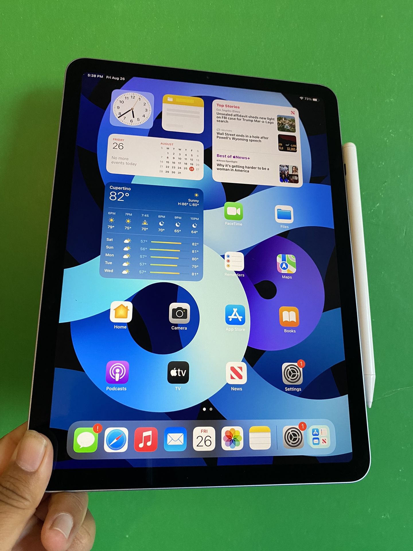 256GB Apple IPad Air 4th Generation (10.9” Liquid Retina/ 2020 Model