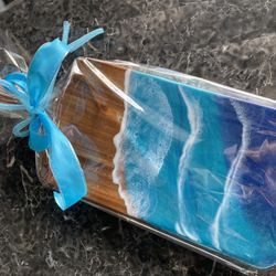 Ocean Resin Charcuterie Boards ,nice Gifts 