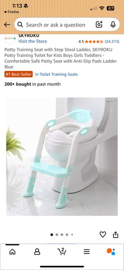 Potty Training Seat With Ladder
