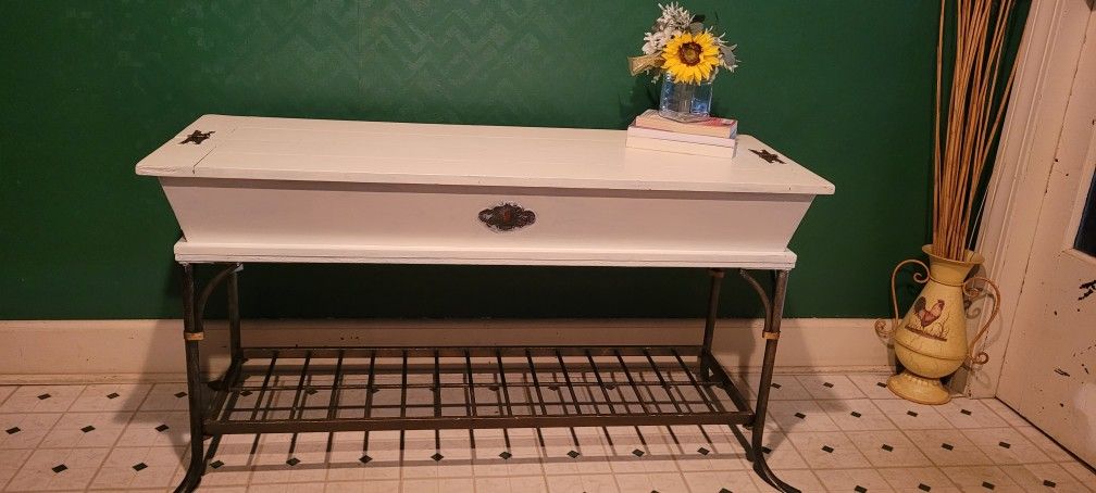 Storage Console Table