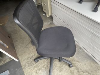 Alera elusion ll series armless no arms office chair