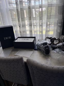 Dior Sneakers with Box and Papers
