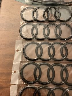 Logos De Audi VMW Ensendedor Para El Senisero Con Luz
