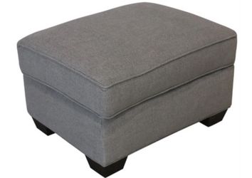 Gray Ottoman