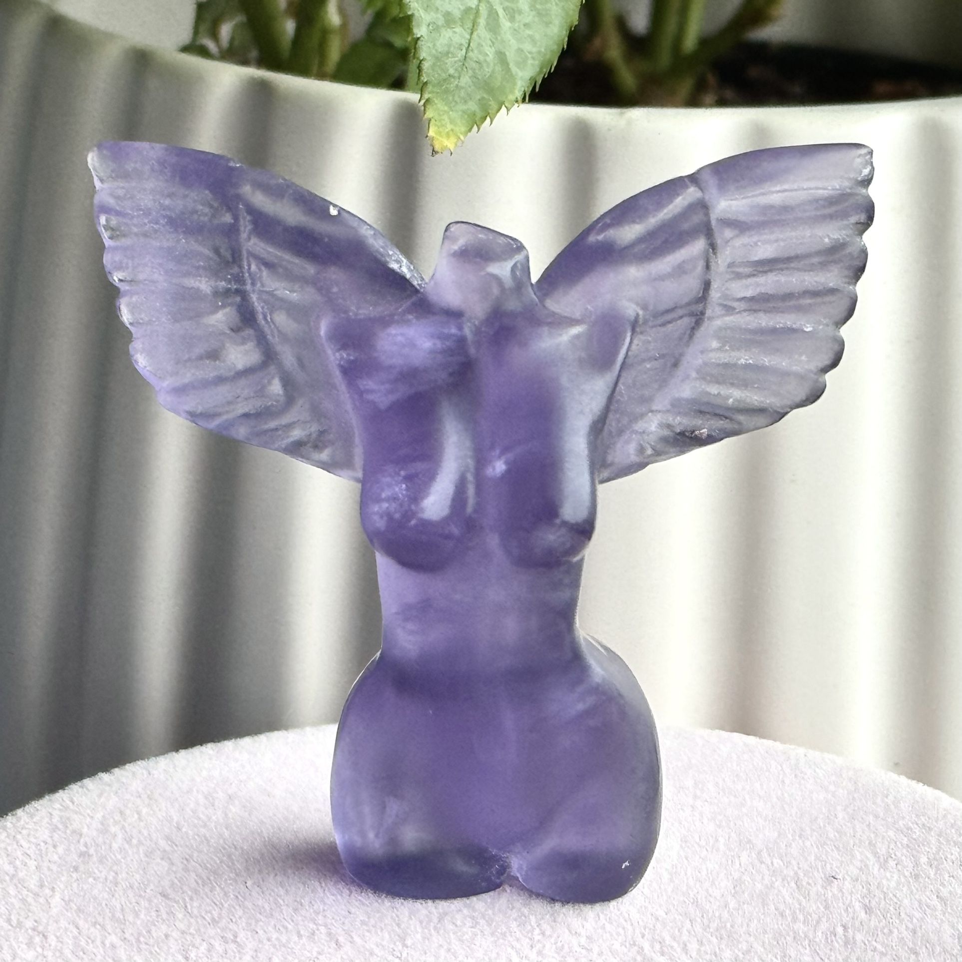 Purple Fluorite Angel