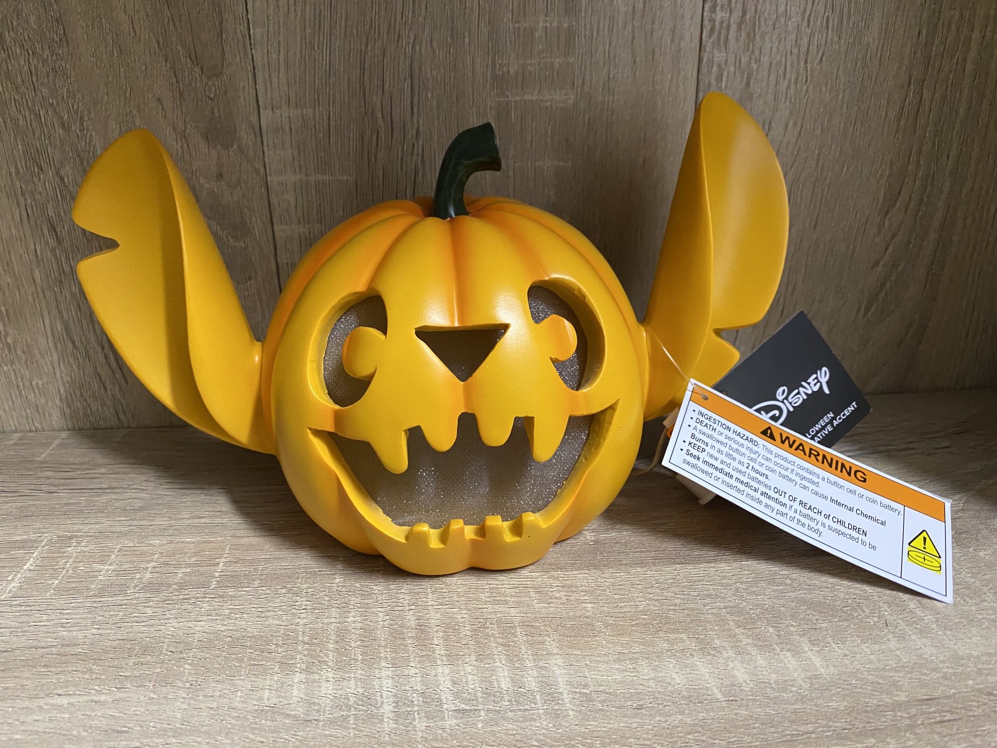 Disney Stitch Led Halloween Pumpkin 
