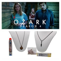 TV PROP(s) - OZARK Season 4 Episode 404 Kerry Stone’s (Eric Ladin) SCREEN USED Prop DR*G Set