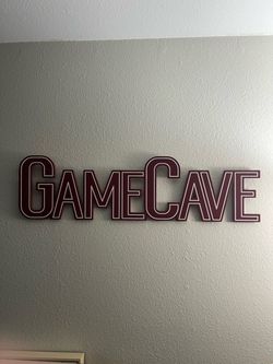 Game cave wall hanging