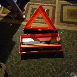 3-EMERGENCY WARNING TRIANGLE