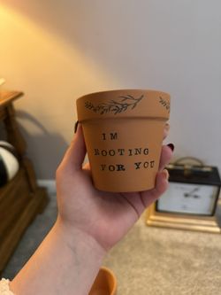 I’m Rooting For You Plant Pot 