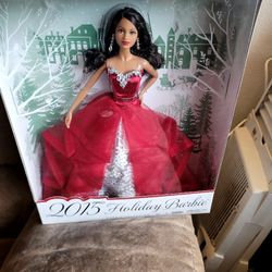 2015 Holiday Barbie African American Mint Box, Unopened/new