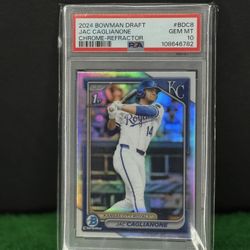 2024 Bowman Jac Caglianone Chrome Refractor 
