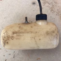 vw early 60's washer bottle (works)