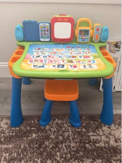 Kids educational desk 3-6 toddler