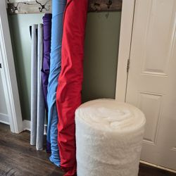 Faux Leather Fabric, Waterproof Canvas Fabrics, Polyester Batting