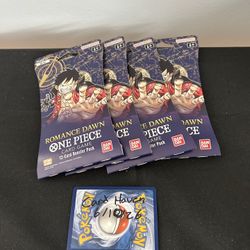 OP01 Romance Dawn Sleeved Booster Packs