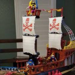 Imagenext Pirate Raider Ship With accessories 