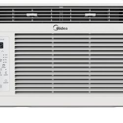 Midea 5,000 BTU Window Air Conditioner, 150 Sq. Ft., White, Used