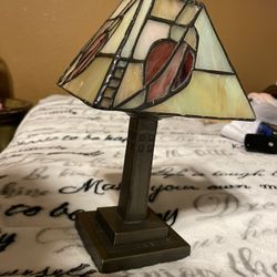Stained Glass Candle Lamp