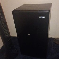 Small Black Refrigerator 