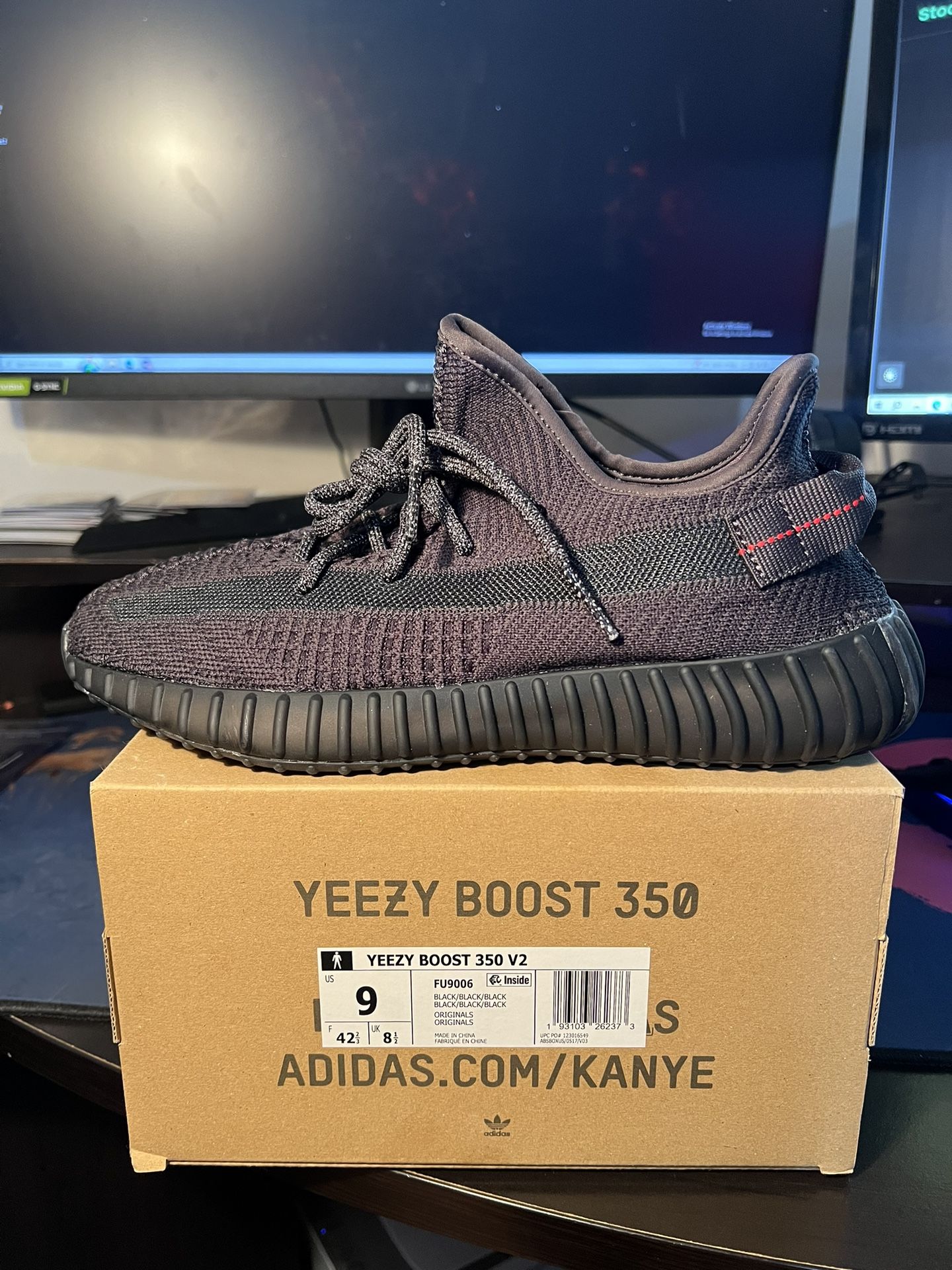 adidas gazelle silver green womens FU9006 adidas Yeezy Boost 350 V2 Black (Non-Reflective) [USED]