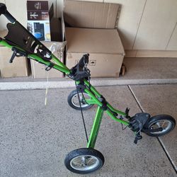 3 Wheel Golf Push Cart Sun Mountain