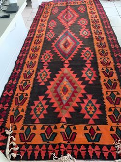 Vintage Turkish Kilim Runner Rug