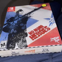 No More Hereos Collectors Edition, Nintendo Switch, LRG #99, New & Sealed.