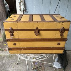 Antique Wooden Chest 