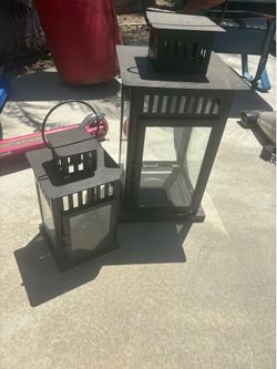 IKEA lanterns