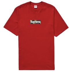Supreme Box Logo Tee Red Size Small Brand New
