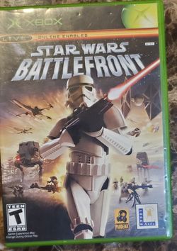 Star wars Battlefront Xbox game