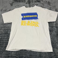 Vintage blockbuster T-shirt, size large