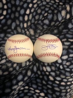 Signed Baseballs