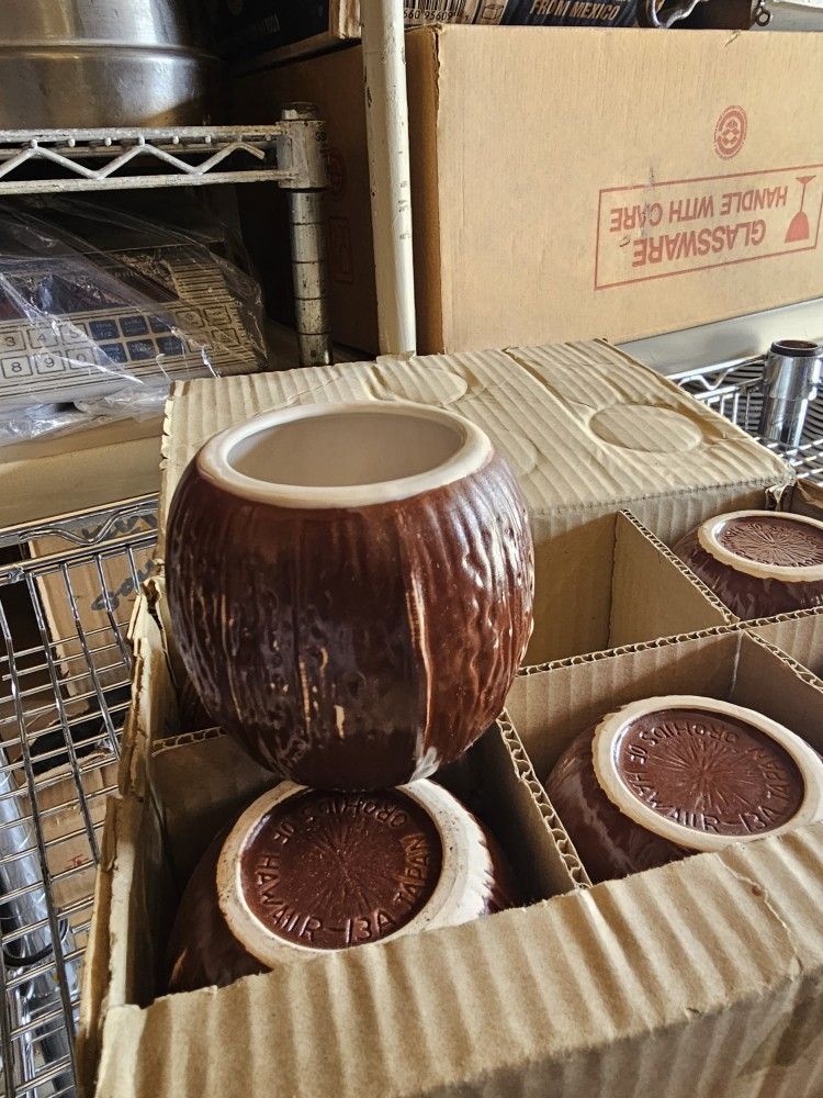 Coconut Cocktrial Mugs