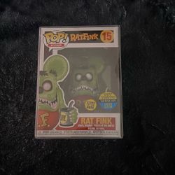 Rat Fink Glow In Dark Funko Pop ( San Diego 2019 Toy  Con )