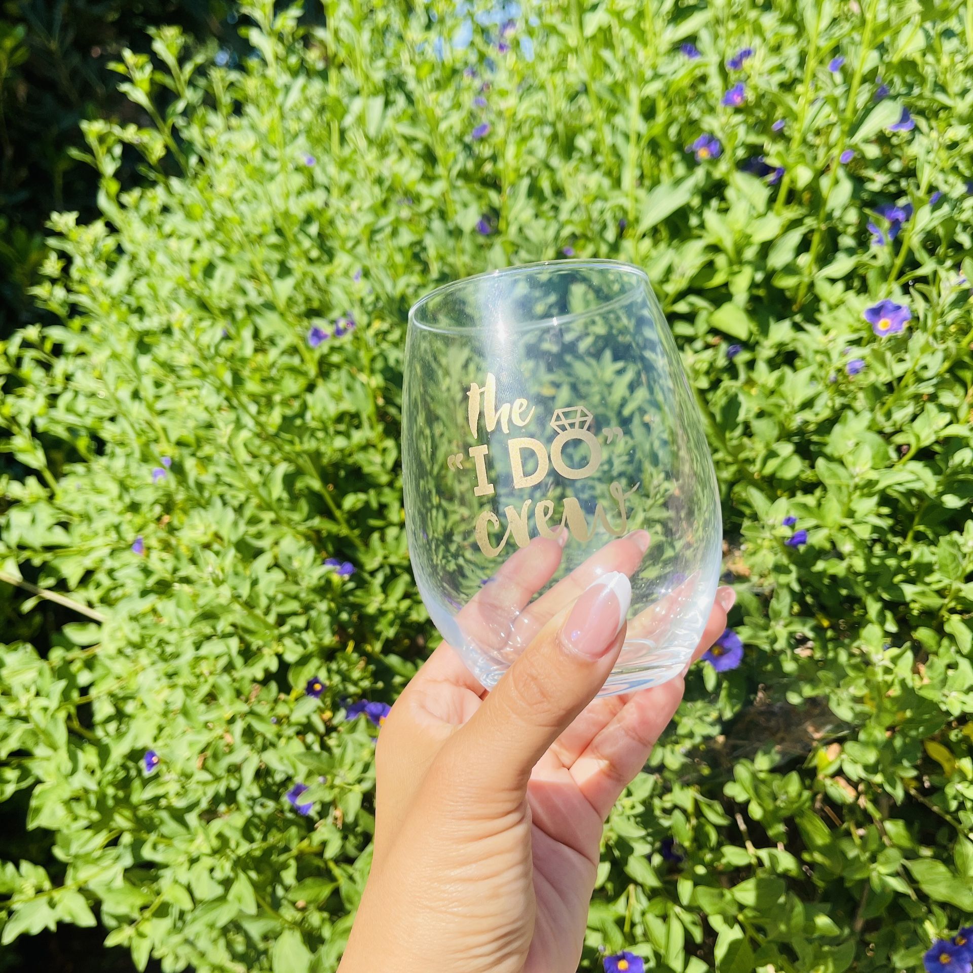 Bridesmaid Gifts! Wine Glass set