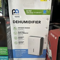 Perfect Aire 50-Pint, 4,500 Sq. Ft. ENERGY STAR Dehumidifier New