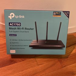 Brand New Wi-Fi Router (TP-Link Archer A7)